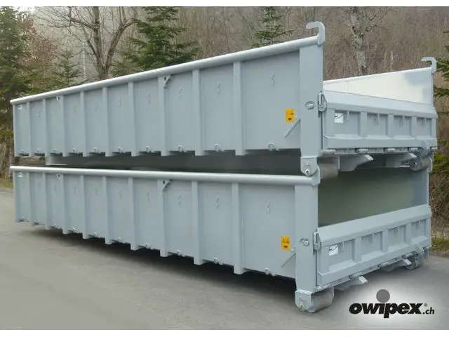 Abrollcontainer stapelbar 14 m3, Abrollkipper (Haken)