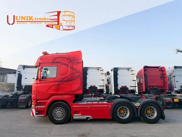 SCANIA, R520 V8 6x4, Sattelkupplung