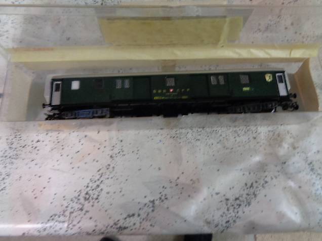 Fleischmann H0 Gepäckwagen ca, 1960