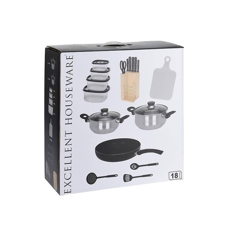 Küchenutensilien Starterkit 18-teilig