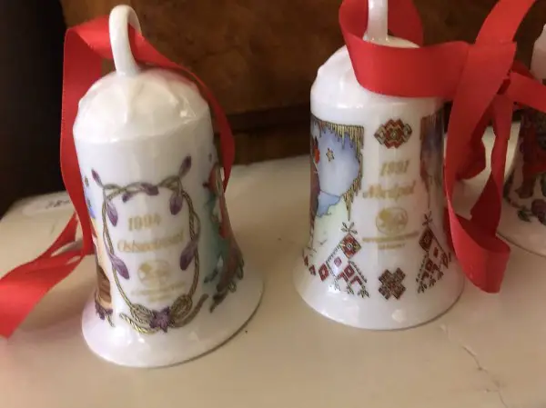 Hutschenreuther Weihnachtsglocken 1991 &1994
