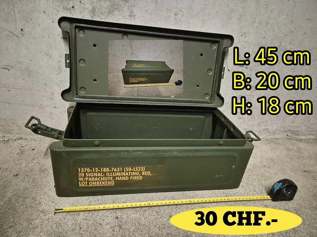 Munitionskiste (leer)