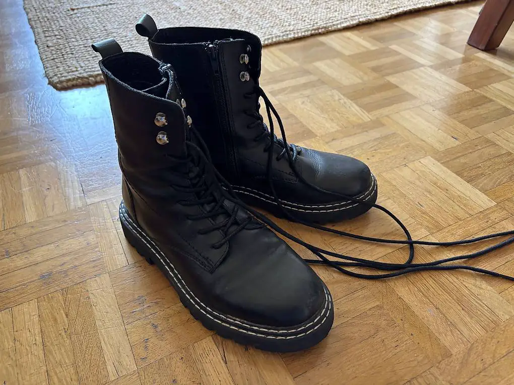 Lederstiefel Grösse 38