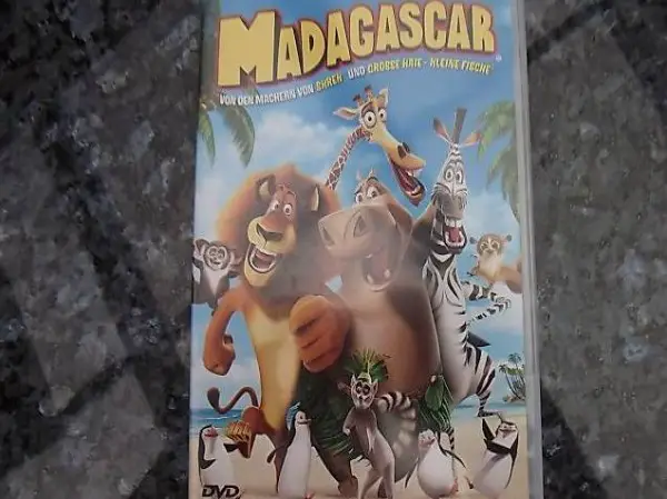 DVD Madagascar