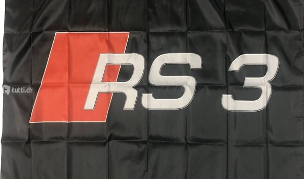 Audi RS3 Fahne Flag 150 x 90 cm A3 S3 Performance Auto