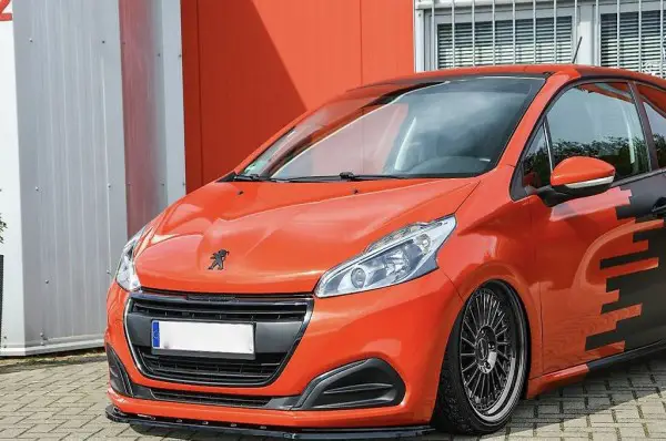  Spoilerschwert Frontspoiler Peugeot 208 Facelift