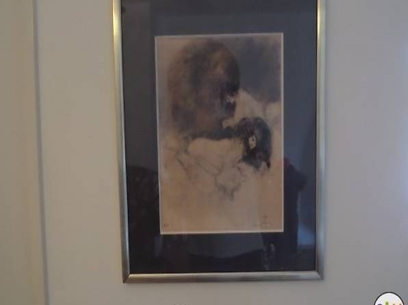 Estampe érotique Leonor Fini épreuve d"artiste Genève