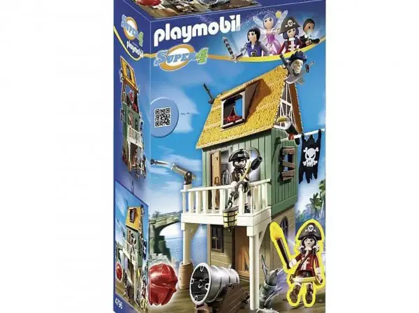  Forteresse de pirate camouflée Playmobil Super 4 (4796)