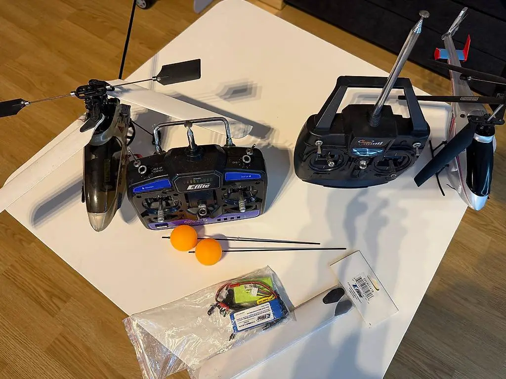 2 RC Helikopter