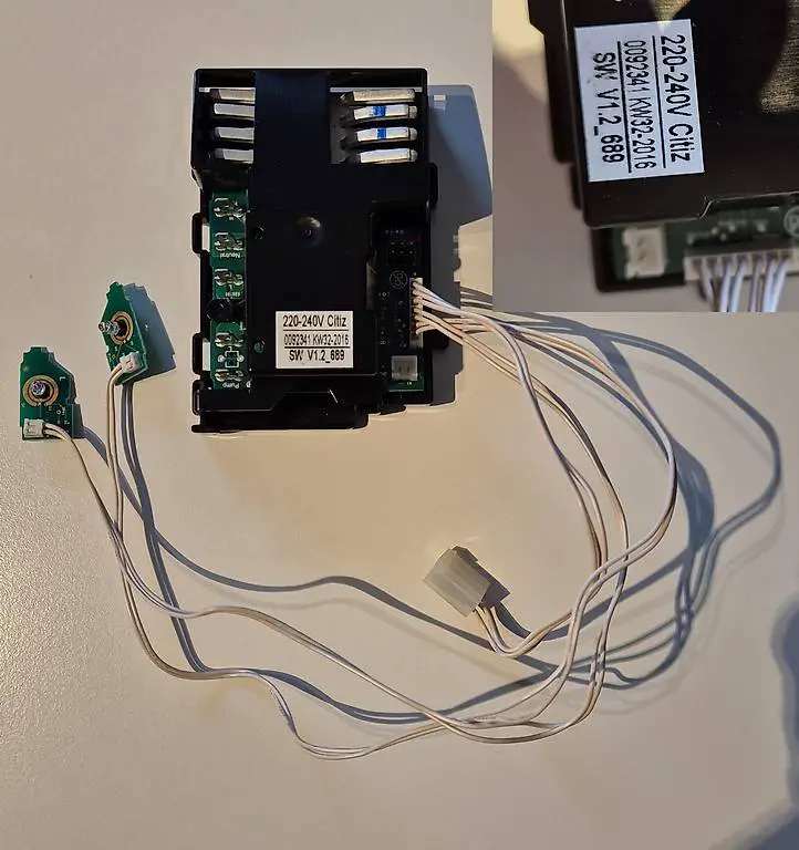 Defekte DeLonghi Nespresso CitiZ&Milk Hauptleiterplatte