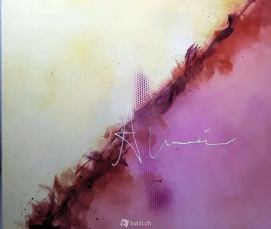 Selbstgemaltes Acryl-Bild "Amina (2015)"