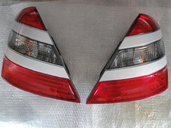 2 Rückleuchten für Mercedes S-Class W221, 2005-2009, silber