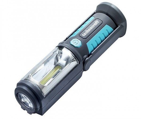 COB LED Arbeits- / Taschenlampe Technocraft