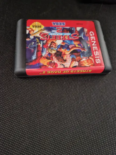 sega street of rage 2+cadilacs dinosaurus