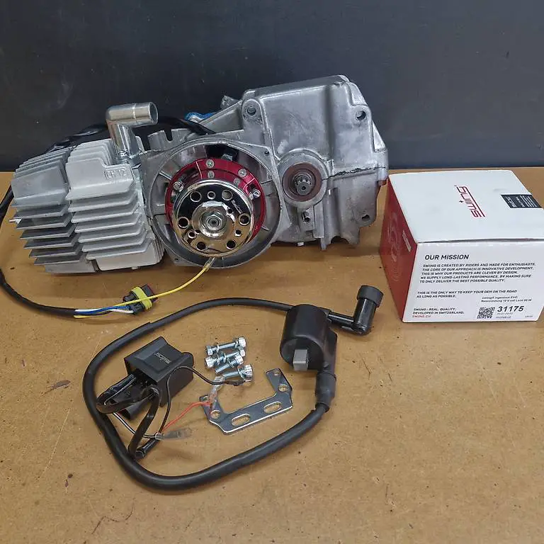 Top Rev. Puch Motor mit Akoa Rennsatz