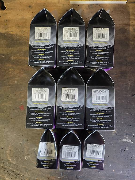 mazda mx5 nc mk3 (2005-2015) powerflex black