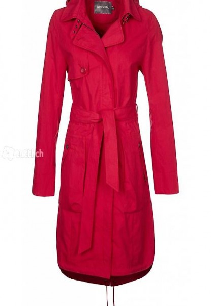Sandwich trench coat rot grösse 36 - NP 150 euro