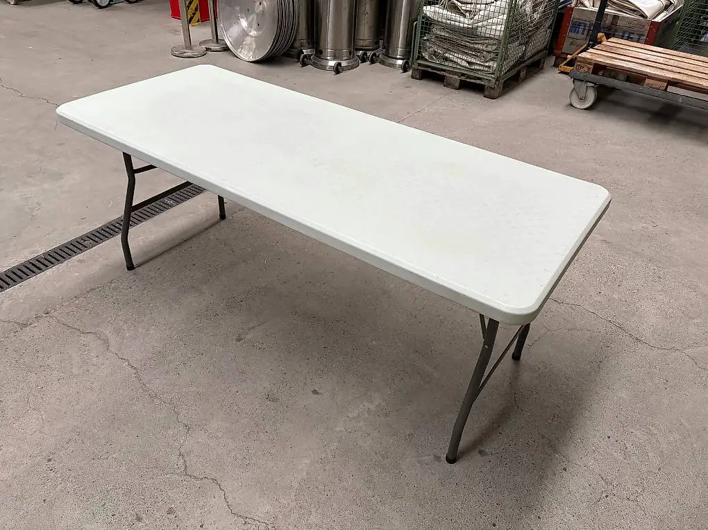 Tisch 76 x 182cm Occasion Gartentisch Banketttisch Esstisch