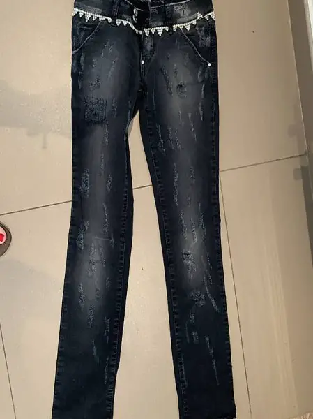 Jeans MET con Swarovski