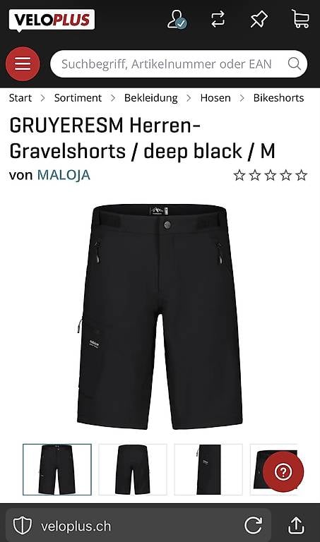 GRUYERESM MALOJA Gravel- und Bikeshorts