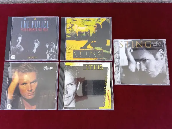 CD-Sammlung von Sting