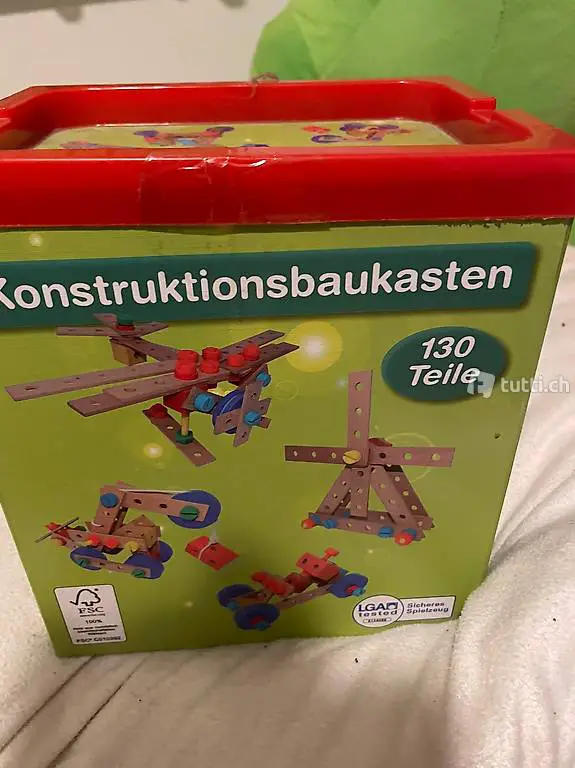 Spannende Konstruktionsbaukasten 130 Teile aus 1. Hand