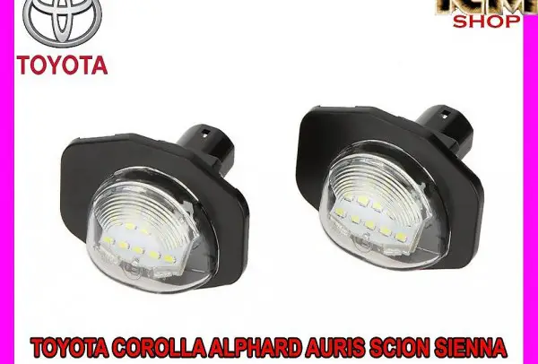  Toyota Kennzeichenbeleuchtung Corolla