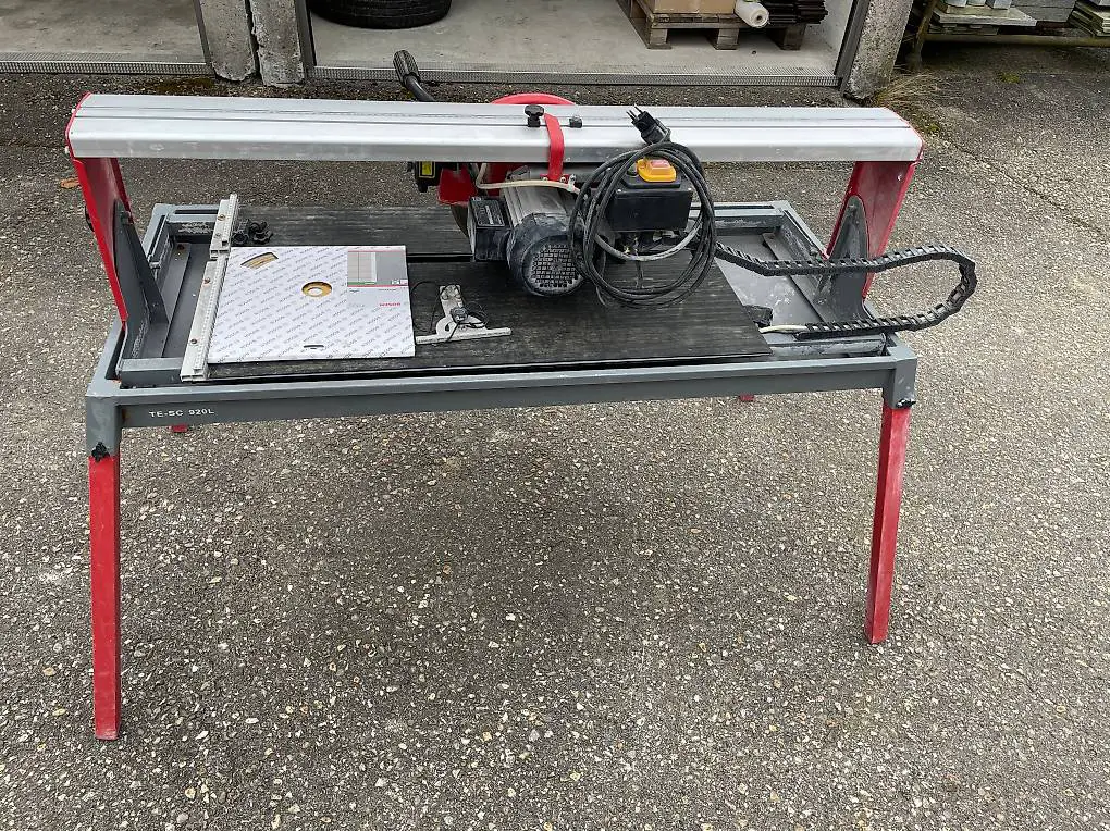 Tischfräse für Verbundsteine, Fein- und Gartenplatten