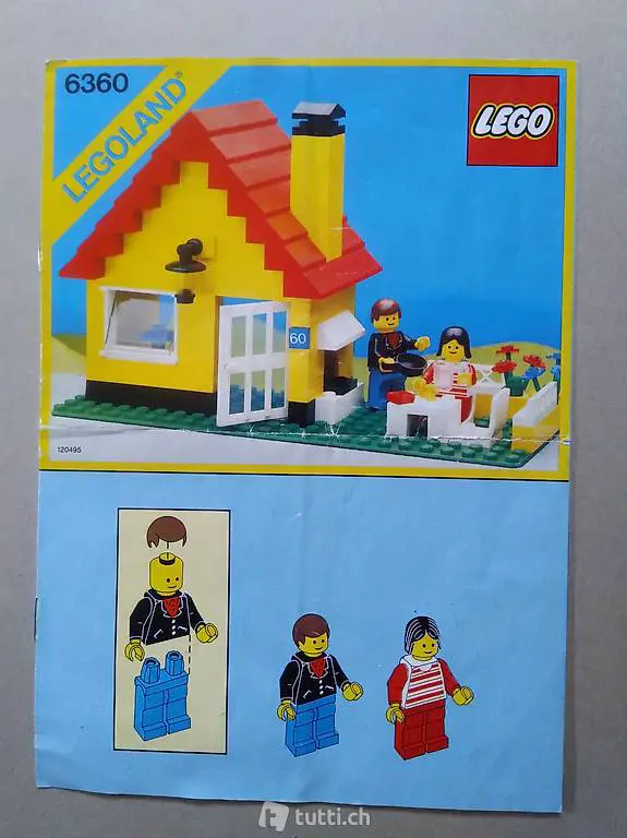 Lego 6360 (Manuale di costruzione originale )