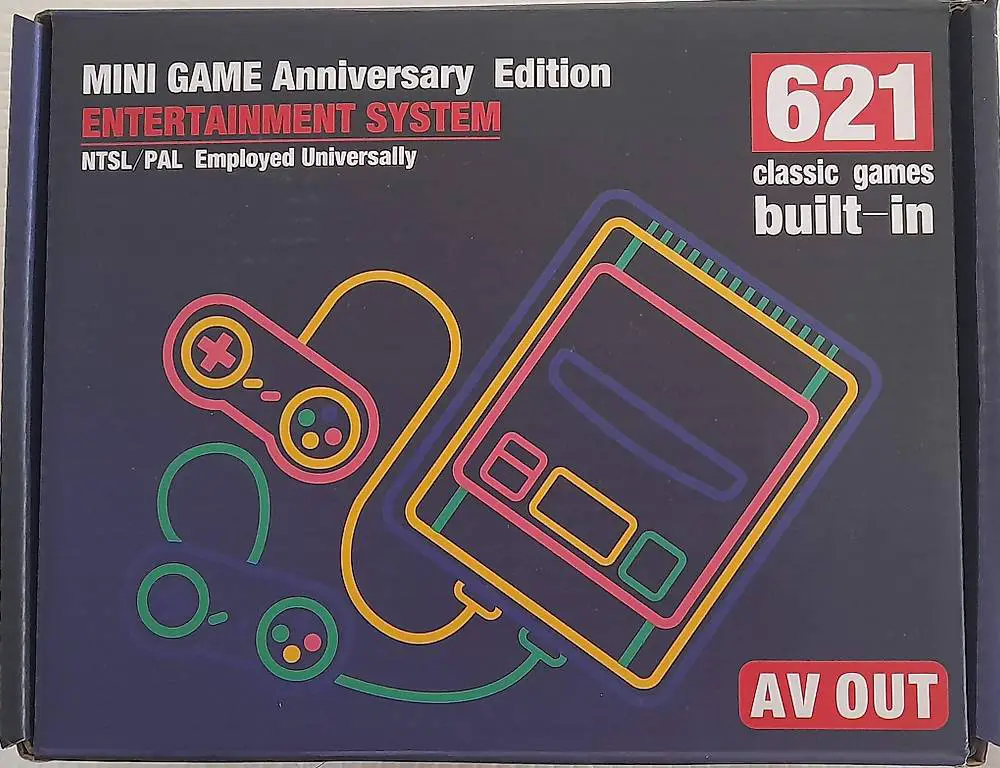 RETRO NES NACHBAU: Mini Game Konsole Anniversary Edition