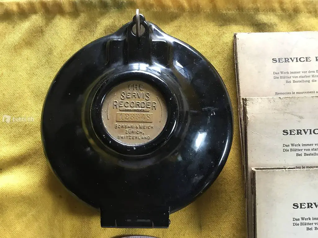 Oldtimer Saurer/FBW Bewegungs/Rüttel Tachograph