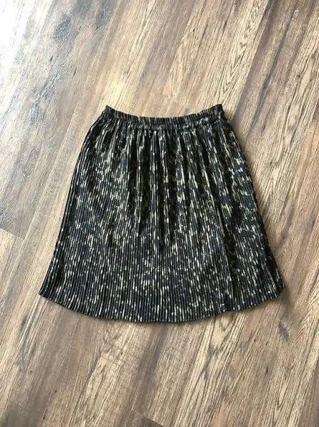 Eleganter Faltenrock Chiffon