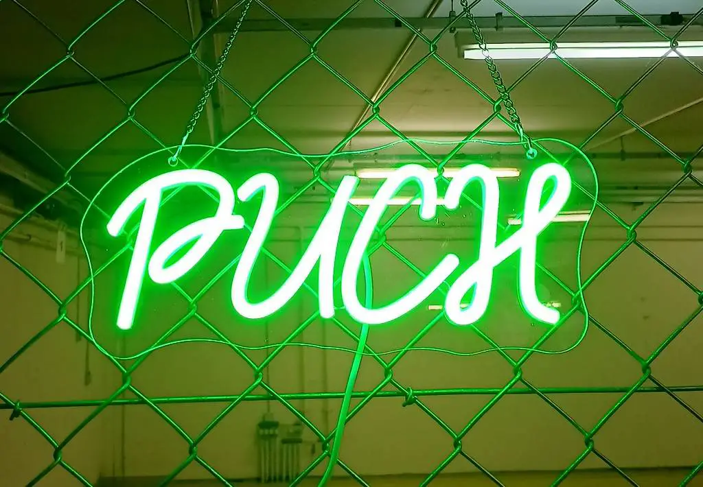 Puch LED Leuchtreklame