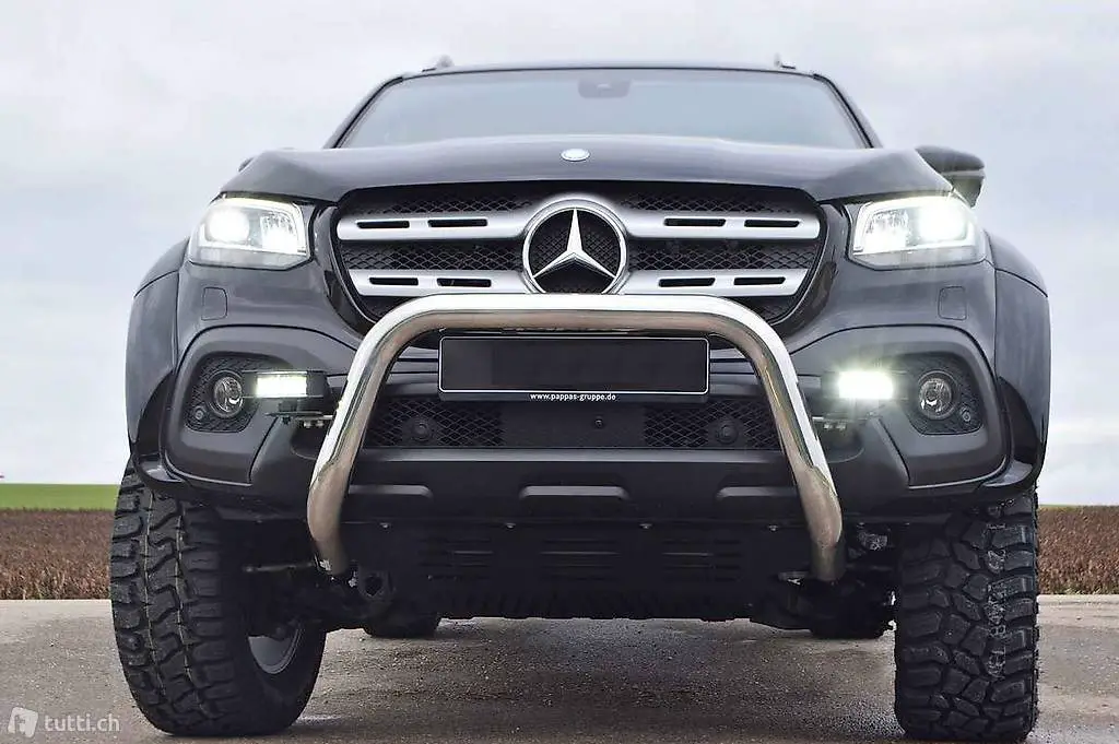  Frontbügel Mercedes-Benz X-Klasse Chrom