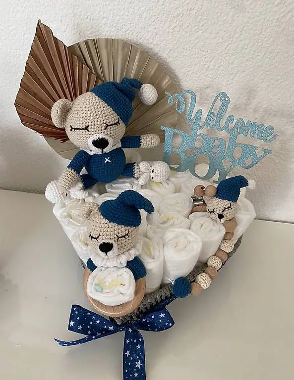 Windeltorte Baby Boy