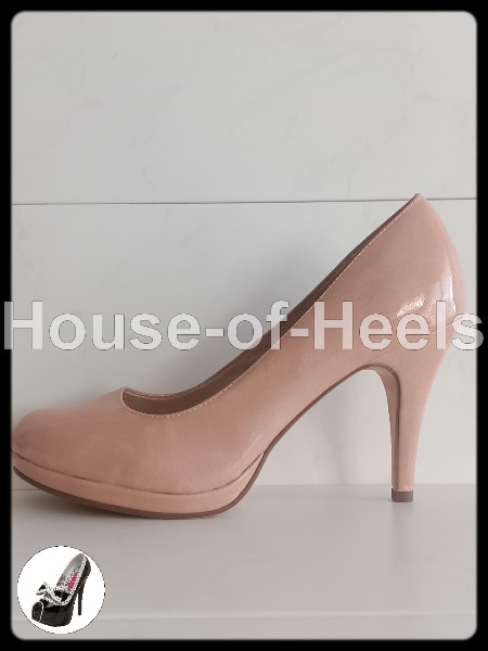 Escarpins Tamaris 42 talon 10,5 cm plateau 1,5cm simili cuir