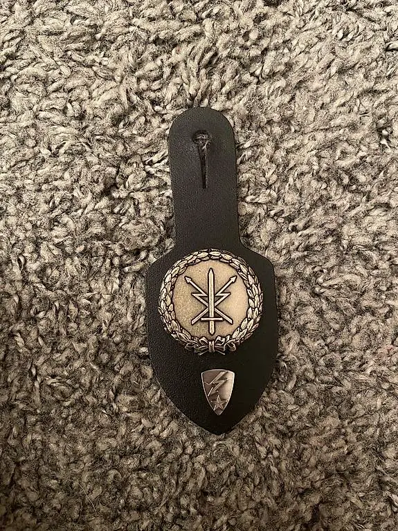 schweizer armee Brusttaschenanhänger Übermittler