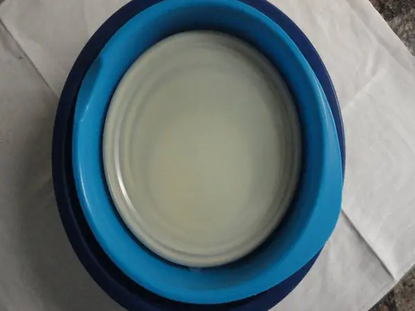  Haushalthilfe, Tropfbecken, Teigschüssel, Vorratsdosen