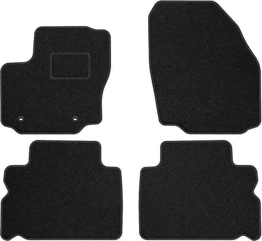 MOTOS Velours-Fussmatten passend für Ford S-MAX I 2006-2015 -