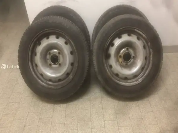  4x ESA-Tecar SuperGrip6 Reifen inkl. Felgen - 165/65 R14 79T