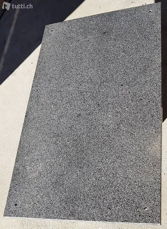 Granitplatte Tischplatte Grabplatte Gedenktafel 100x60cm