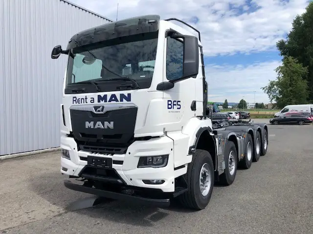 MAN, TGS 50.520 10x4-6 BLL, Abrollkipper (Haken)