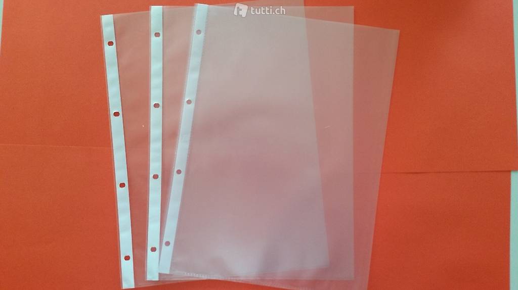 Klarsichtmäppchen / Sichthüllen A4 transparent