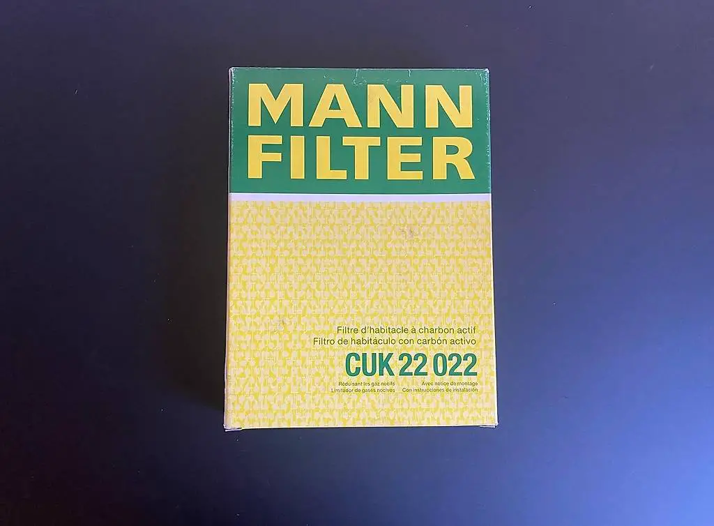 Innenraumfilter Mann CUK 22 022 Neu