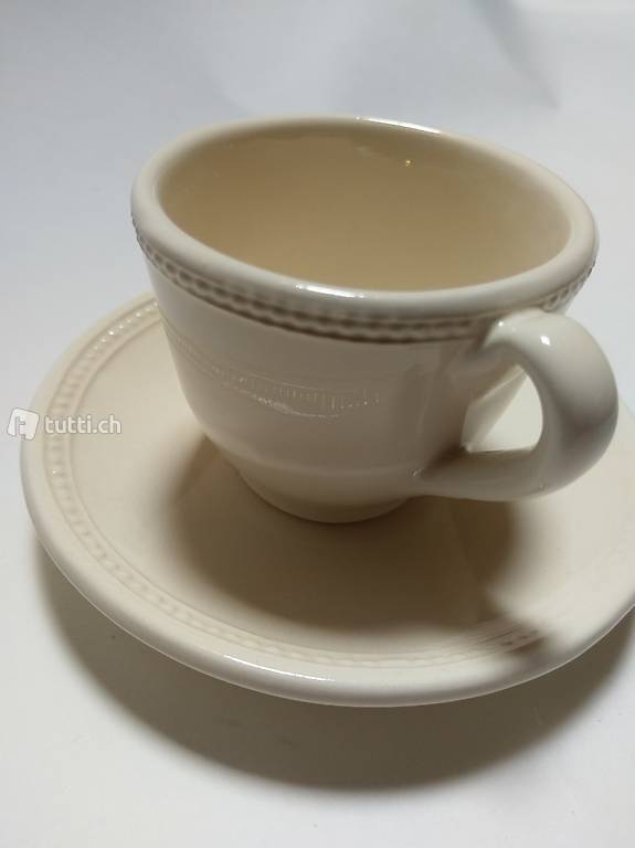 4 er Set Kaffetassen NEU