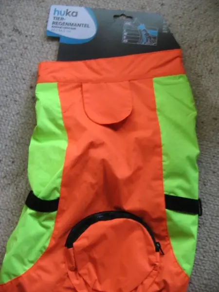 huka Tier Regenmantel für Hunde Grösse XL neu