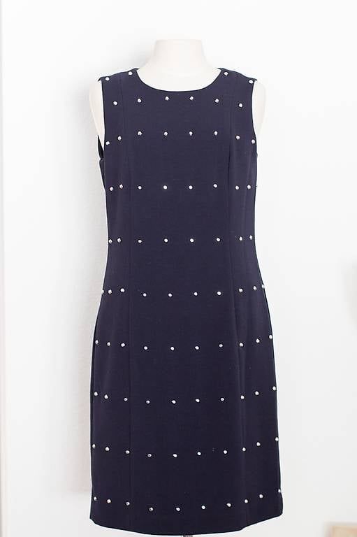 Michael Kors Kleid navy mit Nieten Gr. 36/S neu