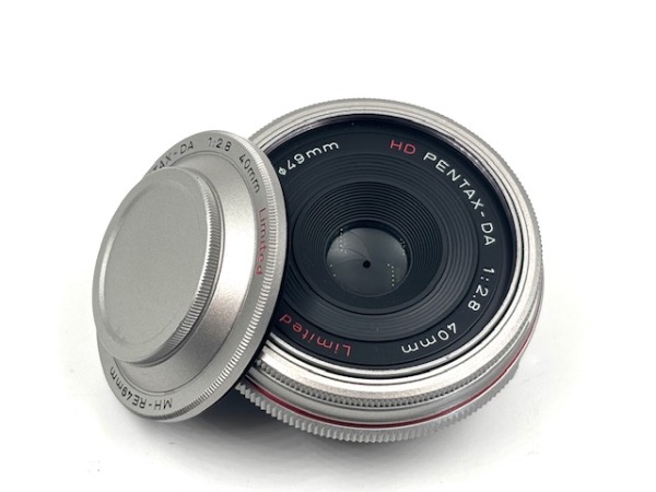 Pentax DA HD 40mm 2.8 Limited Pancake Silver