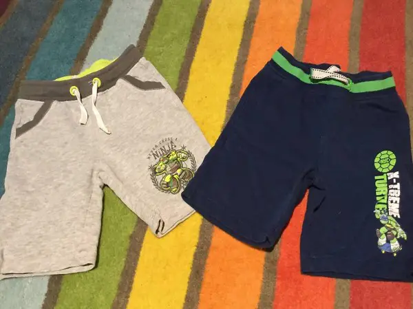 Calzoncini tg. 116 Ninja Turtles