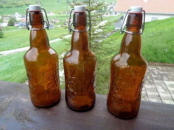 Bierflaschen Bügelverschluss Bierè d"Alsace/Fischer (3 Stk.)